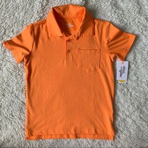 RUMI & RYDER | Orange Short Sleeve Polo